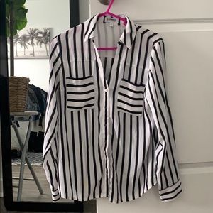 Striped Express Portofino shirt